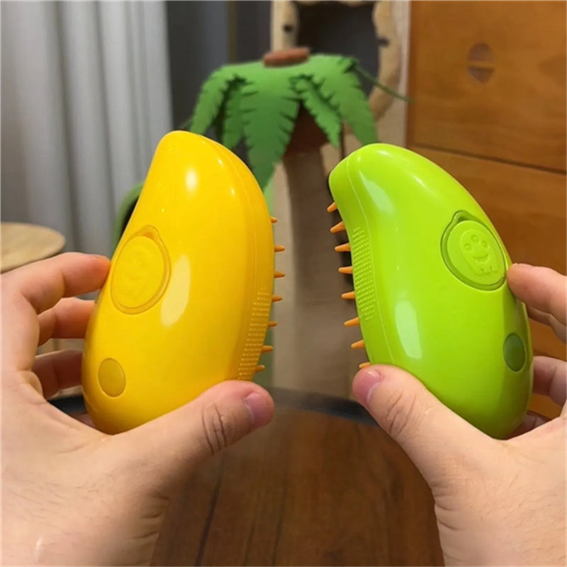 🐾 SteamyPaws™ Rechargeable Steam Pet Brush